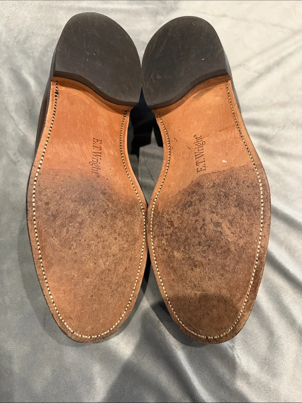 Men's Brown Wingtip Brogue Dress Shoes